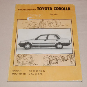 Korjauskäsikirja Toyota Corolla sarjat AE 80 ja AE 82